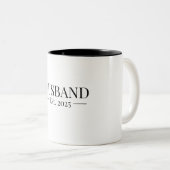 Tasse 2 Couleurs Mari établi 2025 (Devant droit)