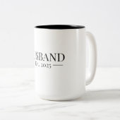Tasse 2 Couleurs Mari établi 2025 (Devant droit)
