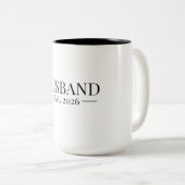 Tasse 2 Couleurs Mari établi 2026 (Devant droit)