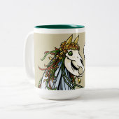 Tasse 2 Couleurs Mari Lwyd (Devant gauche)