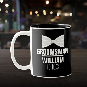 Tasse 2 Couleurs Mariage Personnalisé Témoin des Mariés