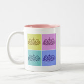Tasse 2 Couleurs Mariage royal/Kate & William (Gauche)