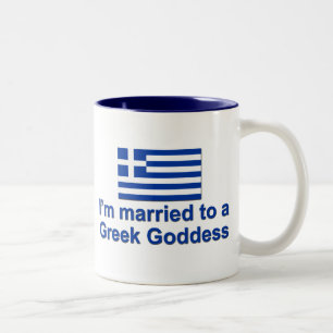 Tasse 2 Couleurs Marié à une déesse grecque