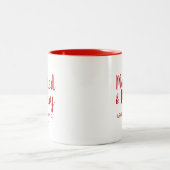 Tasse 2 Couleurs Mariés et Joyuses Fêtes RW (Centre)