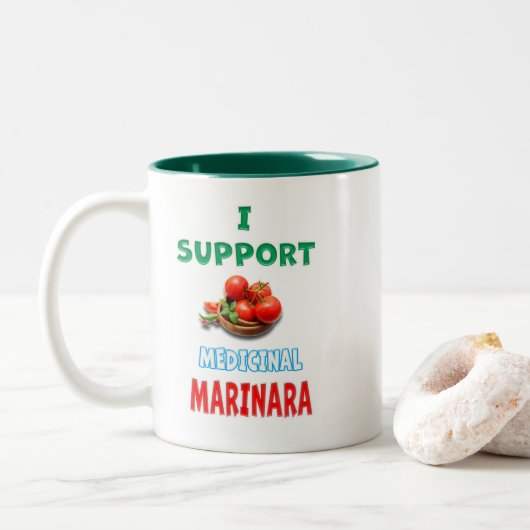 Tasse 2 Couleurs Marinara médicinal (Avec donut)