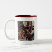 Tasse 2 Couleurs Marine (Gauche)