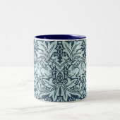 Tasse 2 Couleurs Marine Blue White Rabbit William Morris (Centre)