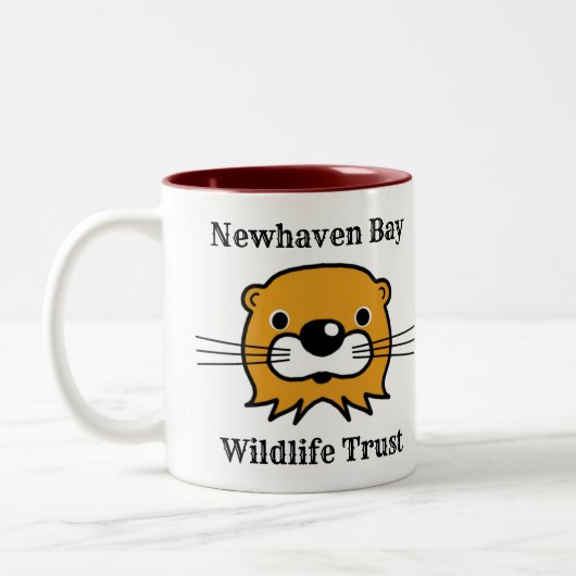 Tasse 2 Couleurs Marine Wildlife Organization avec Otter (Gauche)