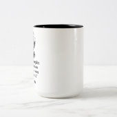 Tasse 2 Couleurs Mark Twain - Sarcasme - Citations erronées moderne (Centre)