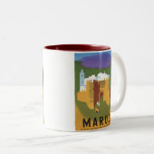 TASSE 2 COULEURS MAROC (Devant droit)