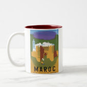 TASSE 2 COULEURS MAROC (Gauche)