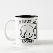 Tasse 2 Couleurs Marque de logo Berkeley Cat (Gauche)