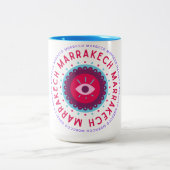 Tasse 2 Couleurs Marrakech Eyes (Centre)