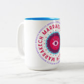 Tasse 2 Couleurs Marrakech Eyes (Devant gauche)