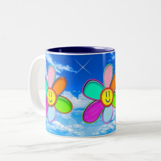 Tasse 2 Couleurs Mars 2020 - Désir de liberté - (Devant gauche)