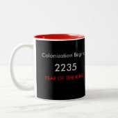 Tasse 2 Couleurs Mars 8 (Gauche)
