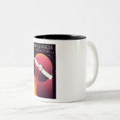 Tasse 2 Couleurs Mars Express - Exploration de l'art spatial de Mar (Devant droit)