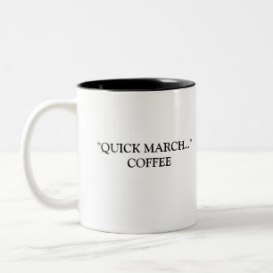 TASSE 2 COULEURS "MARS RAPIDE…" CAFÉ