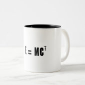 Tasse 2 Couleurs Marteau d'E=MC ! (Devant droit)