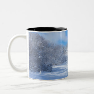 Tasse 2 Couleurs Marthaler Park Snowy Hills