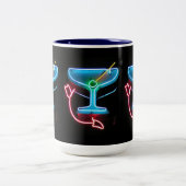 Tasse 2 Couleurs Martini bleu (Centre)