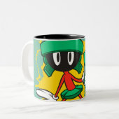 Tasse 2 Couleurs MARVIN LE MARTIAN™ avec laser (Devant gauche)