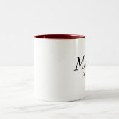 Tasse 2 Couleurs Mary, Katherine (Centre)