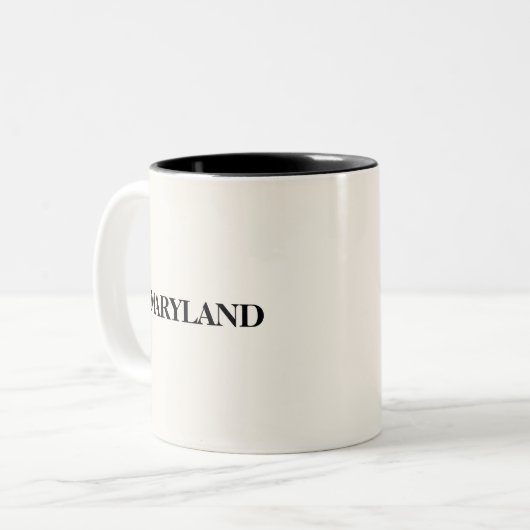 Tasse 2 Couleurs Maryland (Devant gauche)