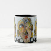 Tasse 2 Couleurs Mascara rouge (Centre)