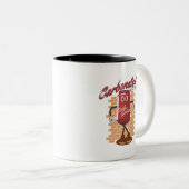 Tasse 2 Couleurs Mascot Boire Cola (Devant droit)
