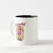 Tasse 2 Couleurs Mascot Boire Cola (Devant gauche)
