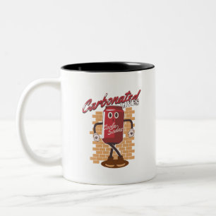 Tasse 2 Couleurs Mascot Boire Cola