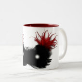 Tasse 2 Couleurs Masque du fantôme (Devant droit)