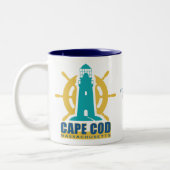 Tasse 2 Couleurs Massachusetts Cape Cod (Gauche)