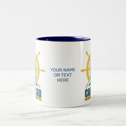 Tasse 2 Couleurs Massachusetts Cape Cod (Centre)