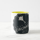 Tasse 2 Couleurs Masse de logo classique ESDK (Centre)