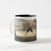 Tasse 2 Couleurs Match de catch, Constantinople (la semaine sur le (Devant gauche)