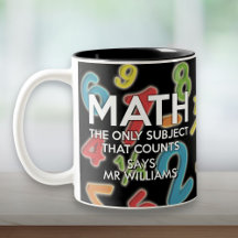 Math Personnalisé Le Seul Sujet Qui Compte