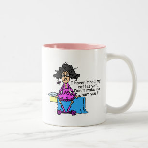Tasse 2 Couleurs Matin Avant Humour Café