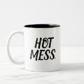 Tasse 2 Couleurs Matin chaud de désordre (Gauche)