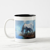 Tasse 2 Couleurs Matin de mustang (Gauche)