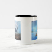 Tasse 2 Couleurs Matin de mustang (Centre)