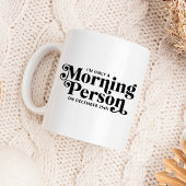 Tasse 2 Couleurs Matin de Noël drôle 25 décembre