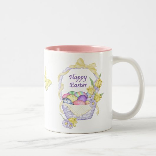 Tasse 2 Couleurs Matin de Pâques (Droit)