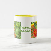 Tasse 2 Couleurs "Matin….Soleil ! ! " (Centre)