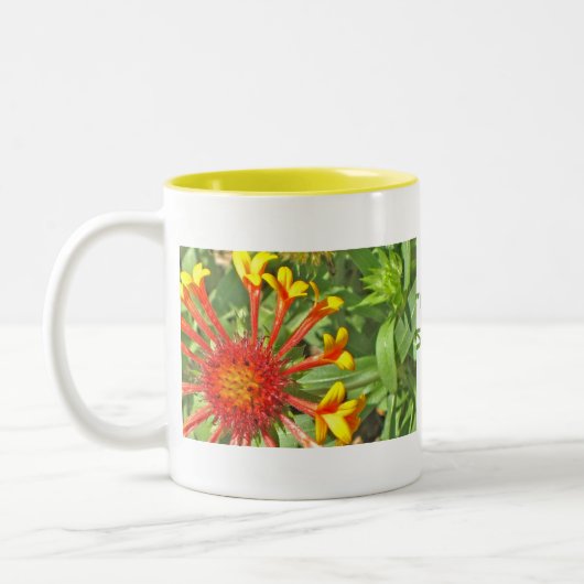 Tasse 2 Couleurs "Matin….Soleil ! ! " (Gauche)
