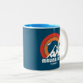 Tasse 2 Couleurs Mauna Kea Hawaii Sun Eagle (Devant droit)