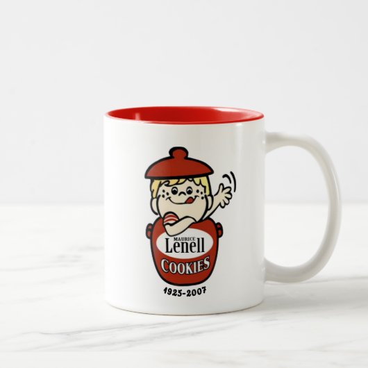 Tasse 2 Couleurs Maurice Lenell Cookies, Chicago, IL (Droit)