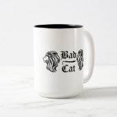 Tasse 2 Couleurs Mauvais chat (Devant droit)