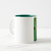 Tasse 2 Couleurs Mauvaise herbe papillon (Devant gauche)